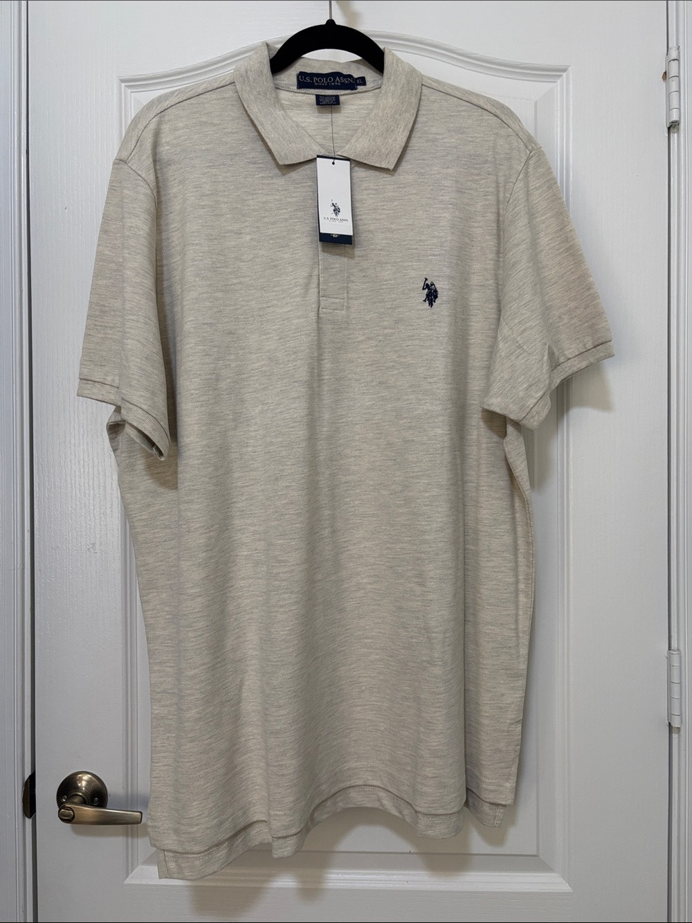 U.S. Polo Assn. Men's Classic Polo Shirt - Light Beige